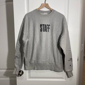 Justin Bieber World Tour Champion Crewneck Sweater Medium